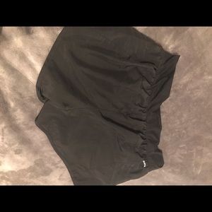 Women’s black athletic shorts